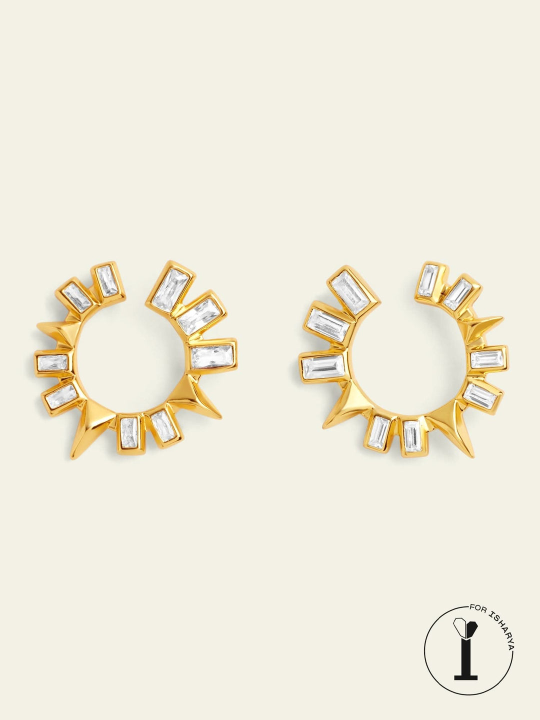 Round Abstract Studs