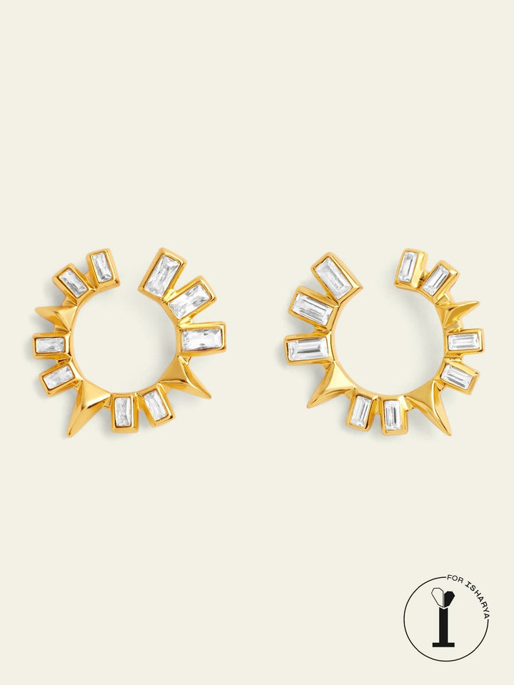 Round Abstract Studs