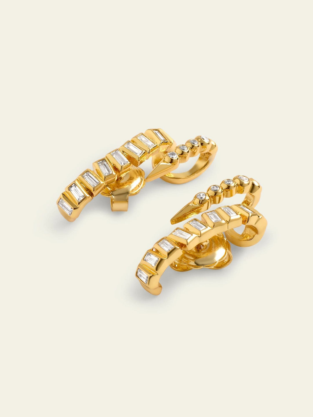 Spiked CZ Studs
