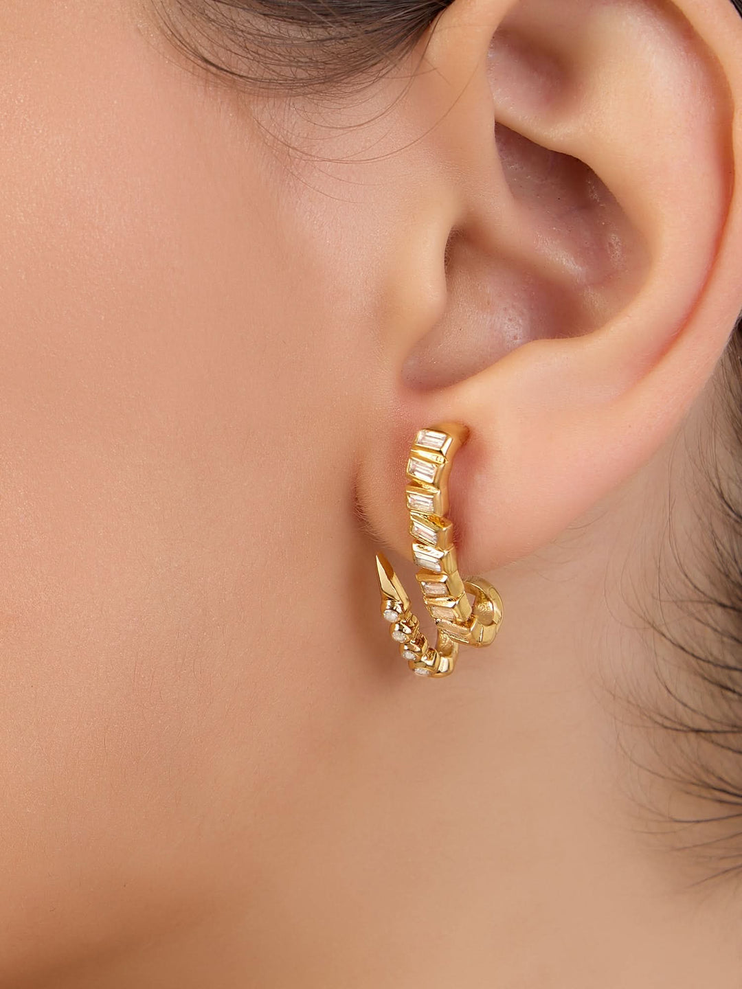 Spiked CZ Studs