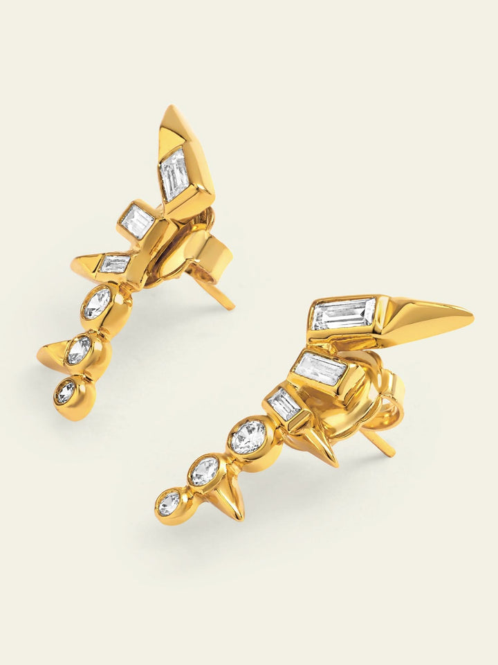 Spiked Rock Studs