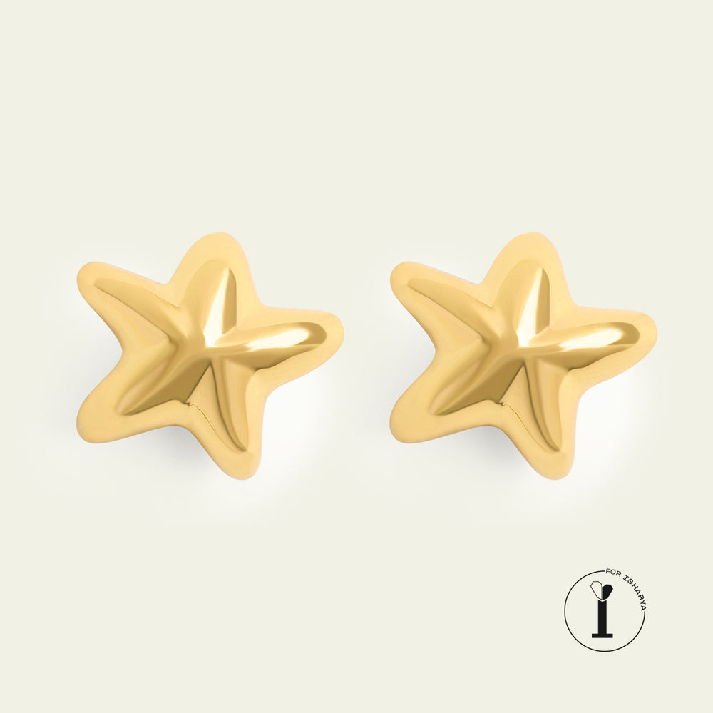 Gold Star Studs