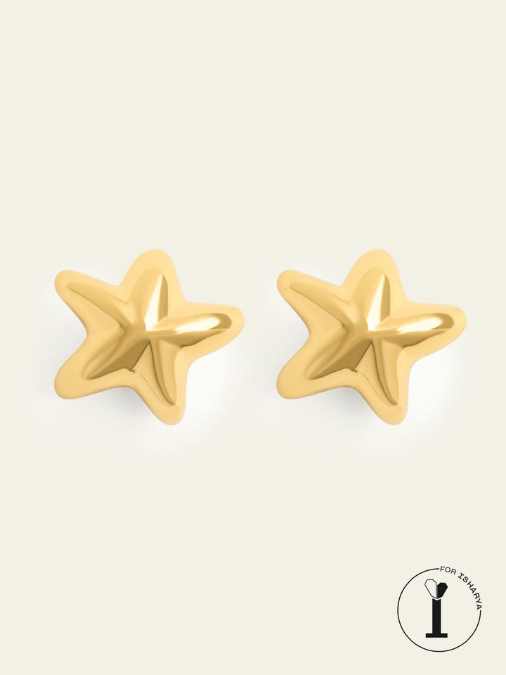 Gold Star Studs