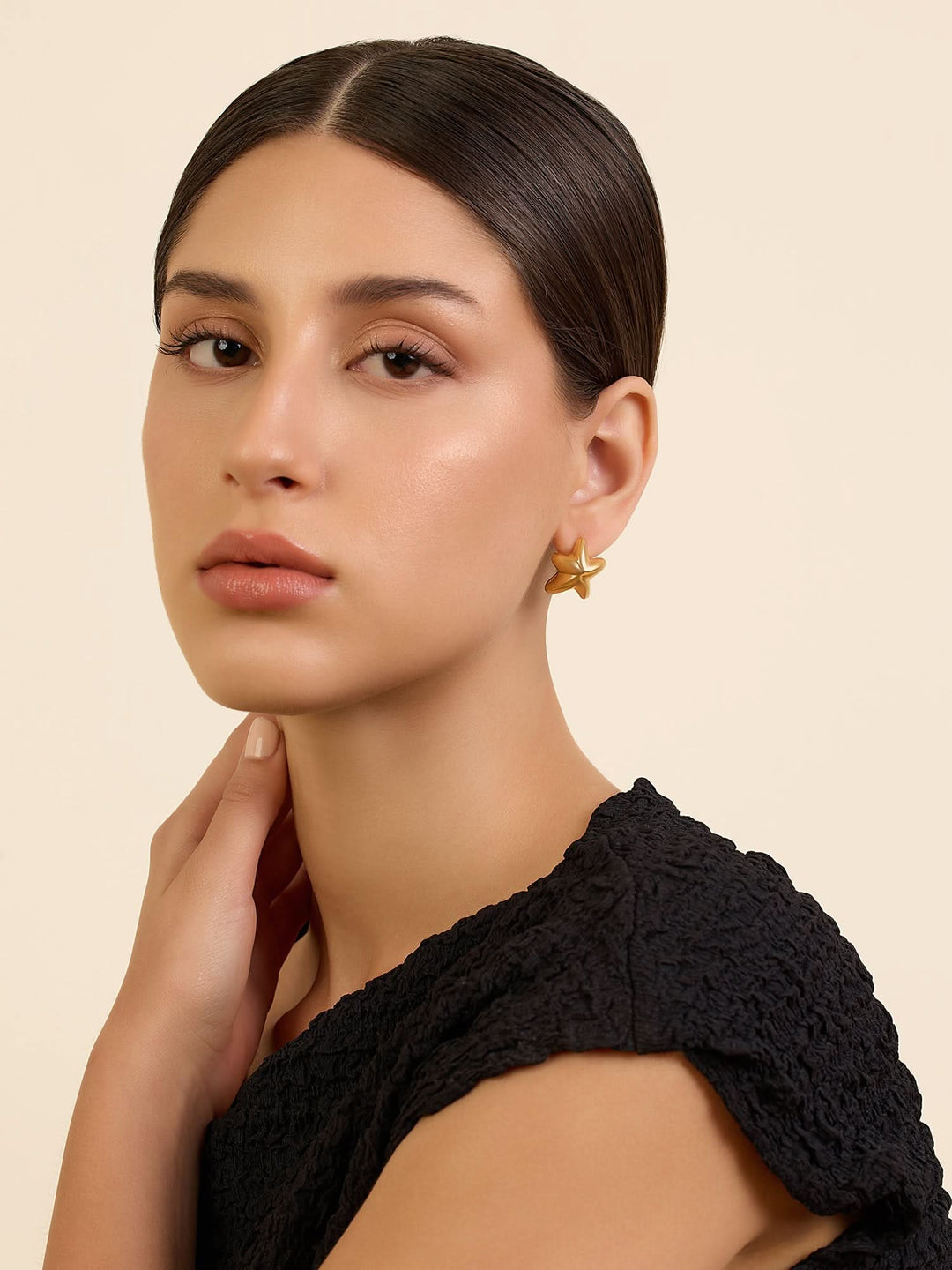 Gold Star Studs