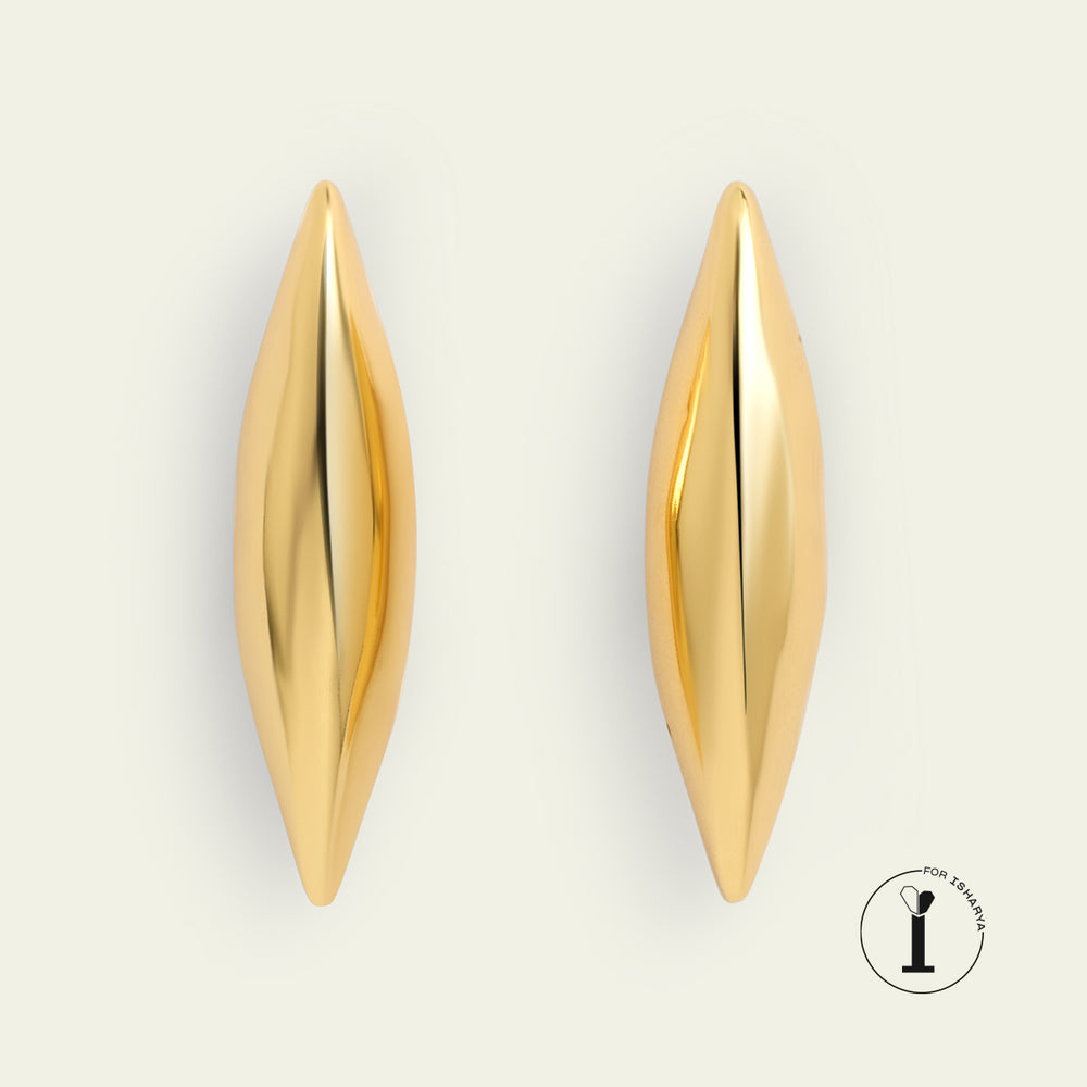 Gold Drop Studs