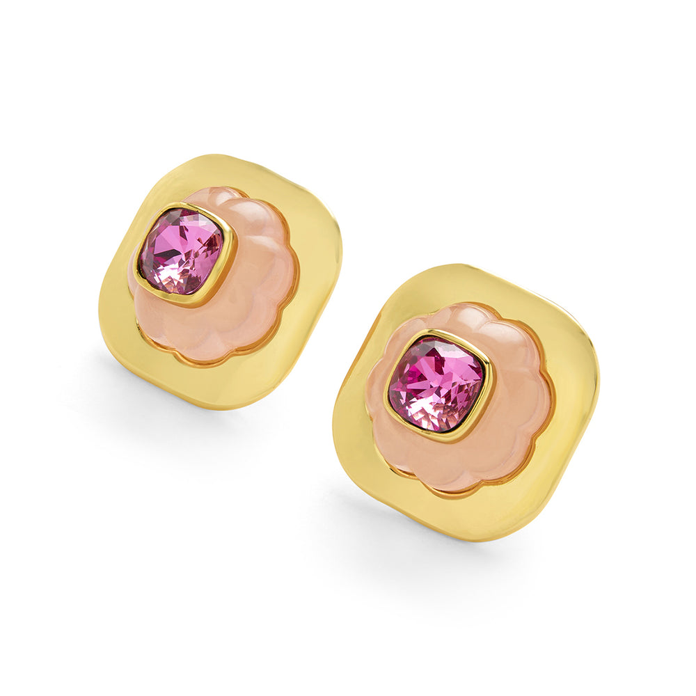 Think Pink Statement Studs