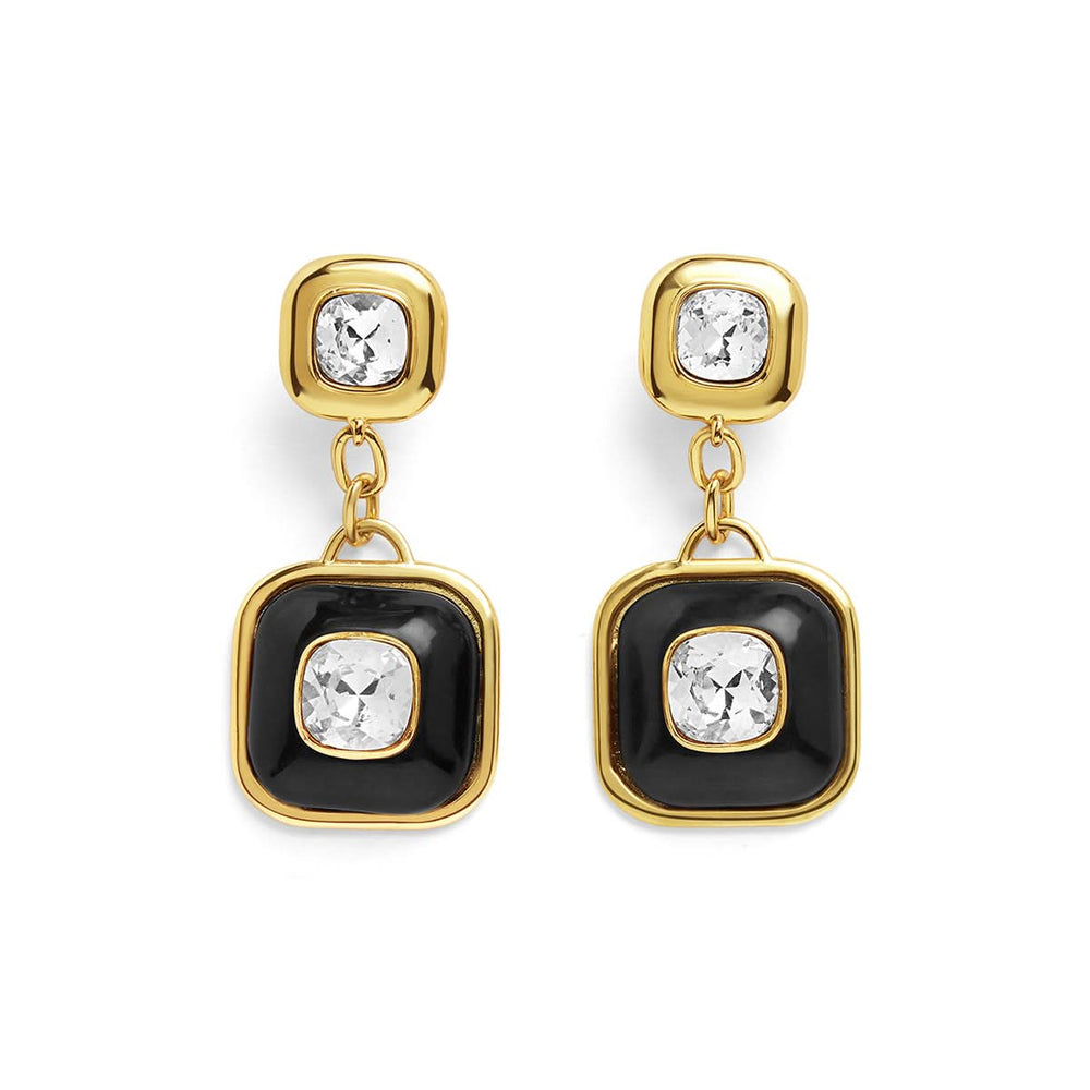 Chunky Crystal Earrings
