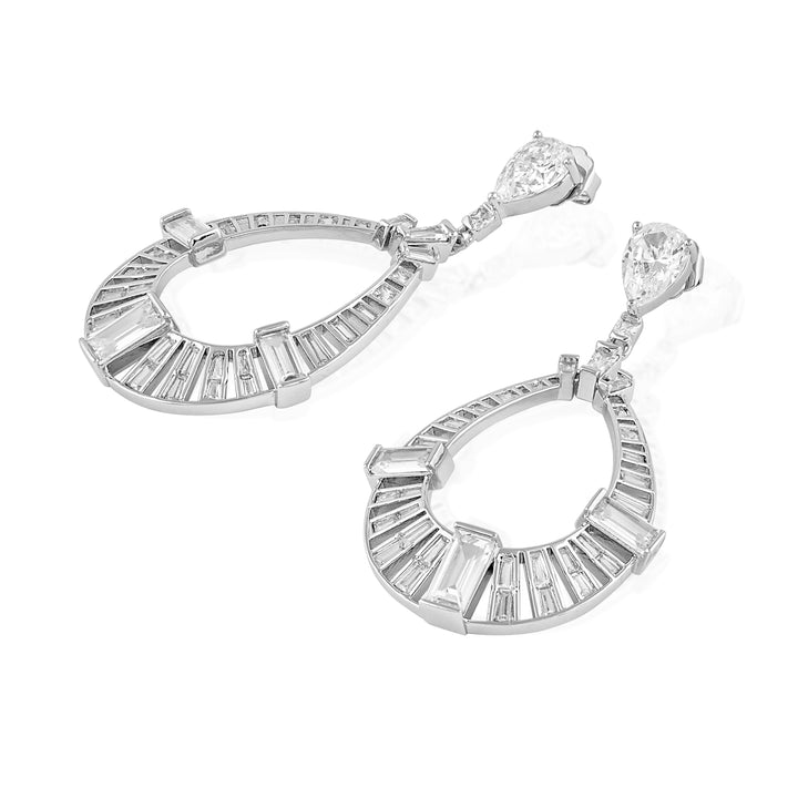 Pear Drop Duster Earrings