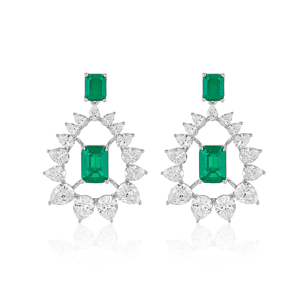 Indian Chandelier Statement Earrings