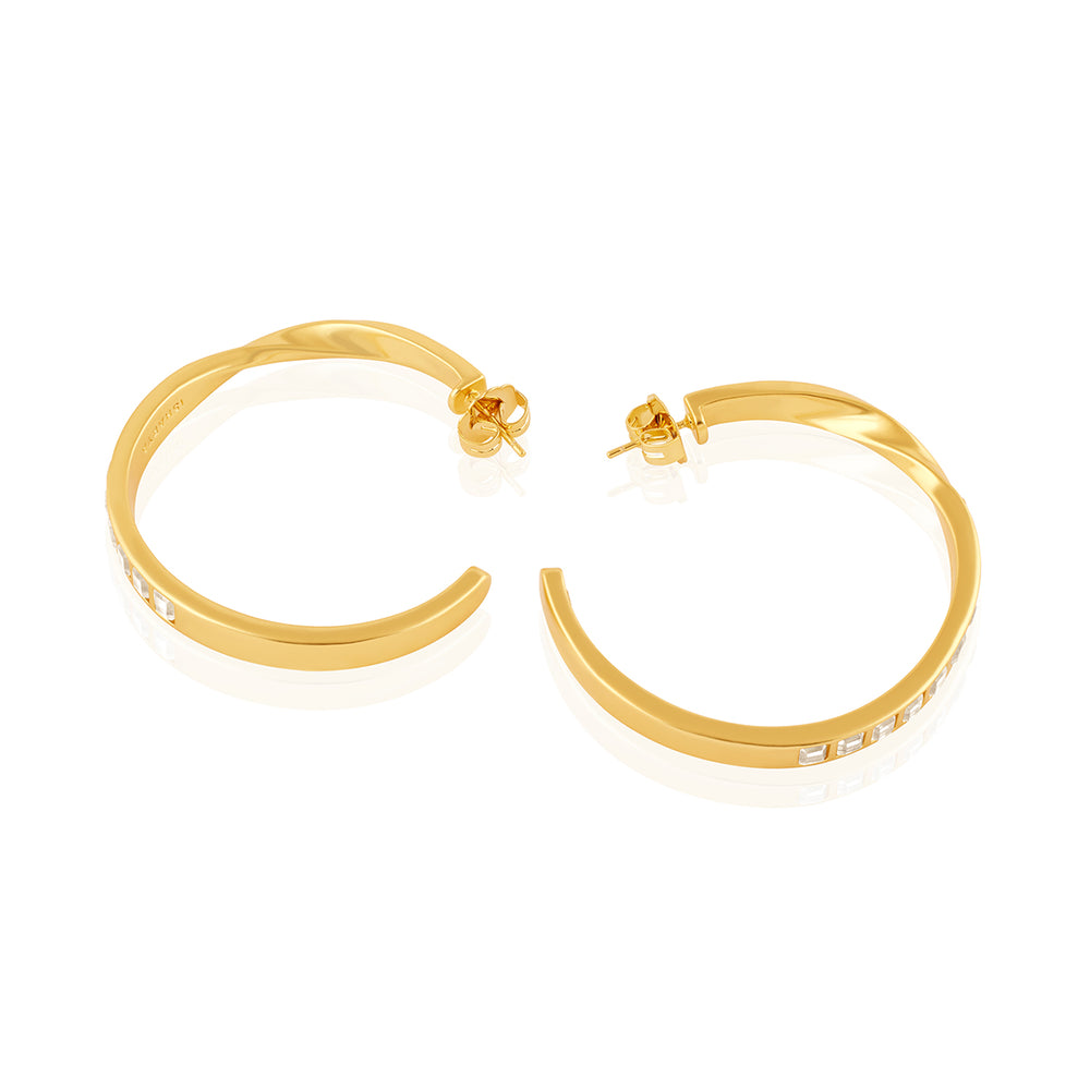 Festive Joy Statement Hoops