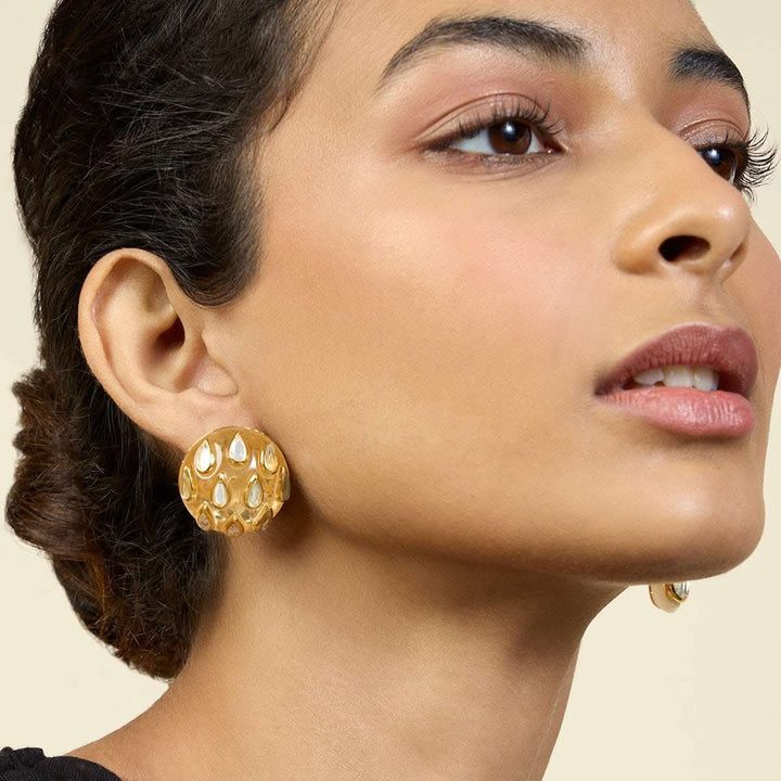 Lucent Mirror Small Studs