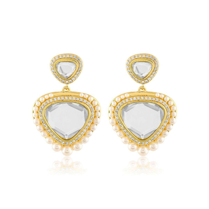 Lucent Libra Drop Earrings