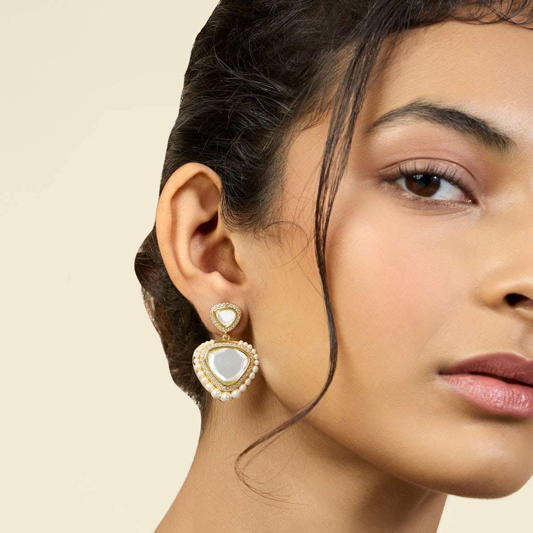 Lucent Libra Drop Earrings