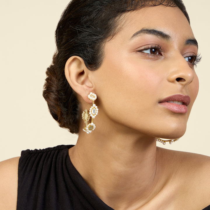 Mirror Moti Big Hoops