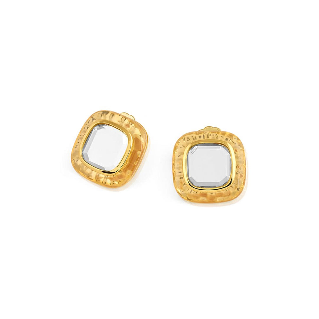 Resin Mirror Small Studs