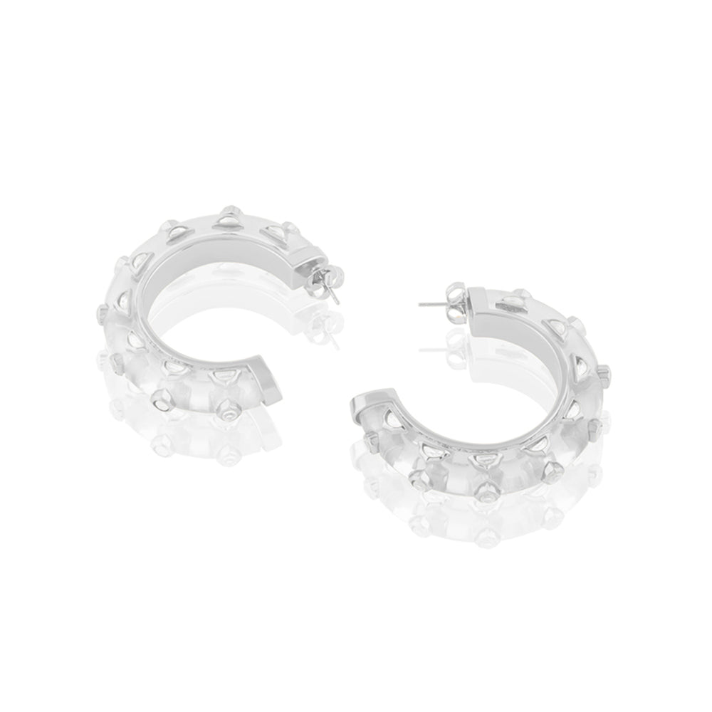 Chaand Statement Hoops