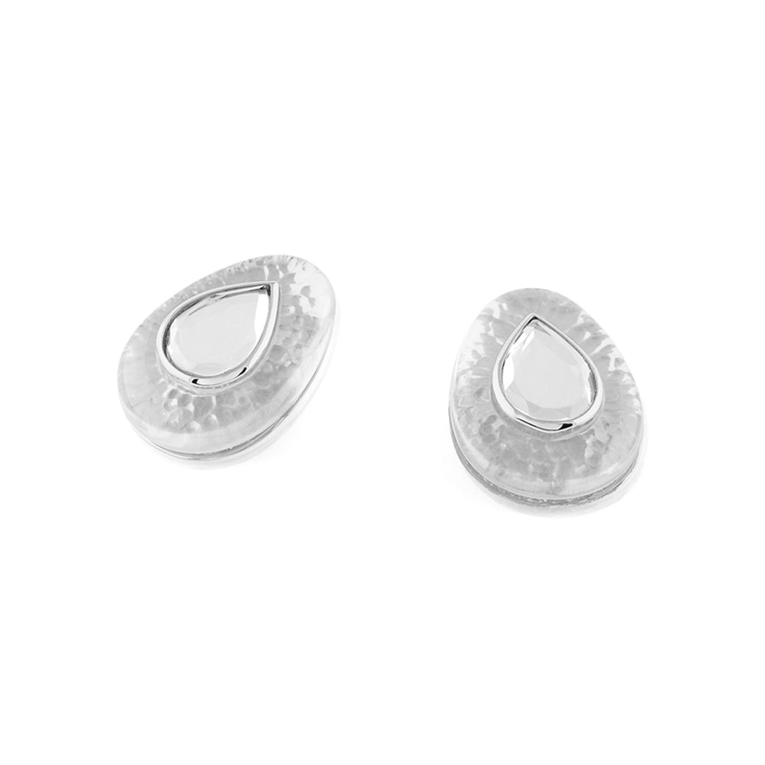 White Mirror Boondein Studs