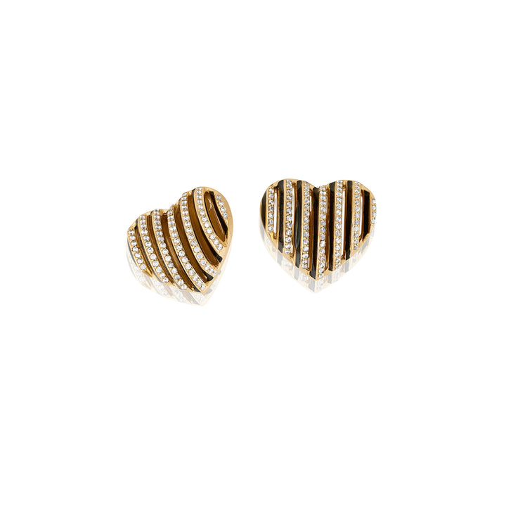 Midnight Heartbeat Earrings