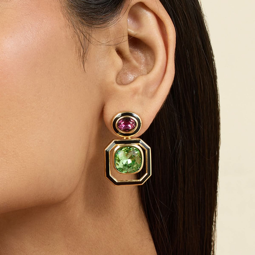 Amethyst Kelp Mismatched Earrings