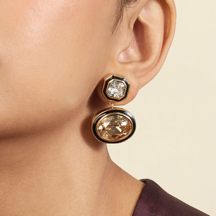 Oceanus Mocha Dangler Earrings