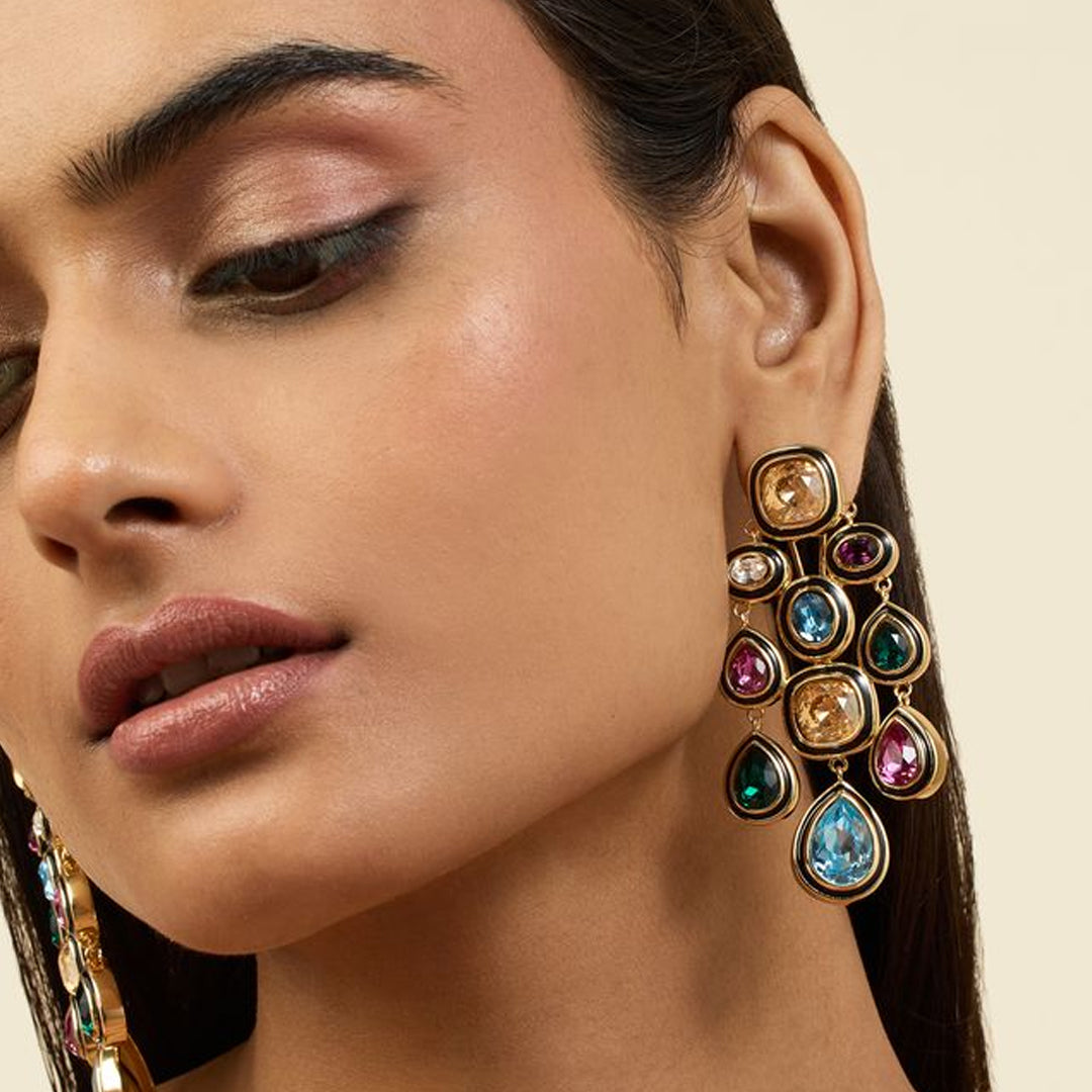 Seafoam Waterfall Earrings