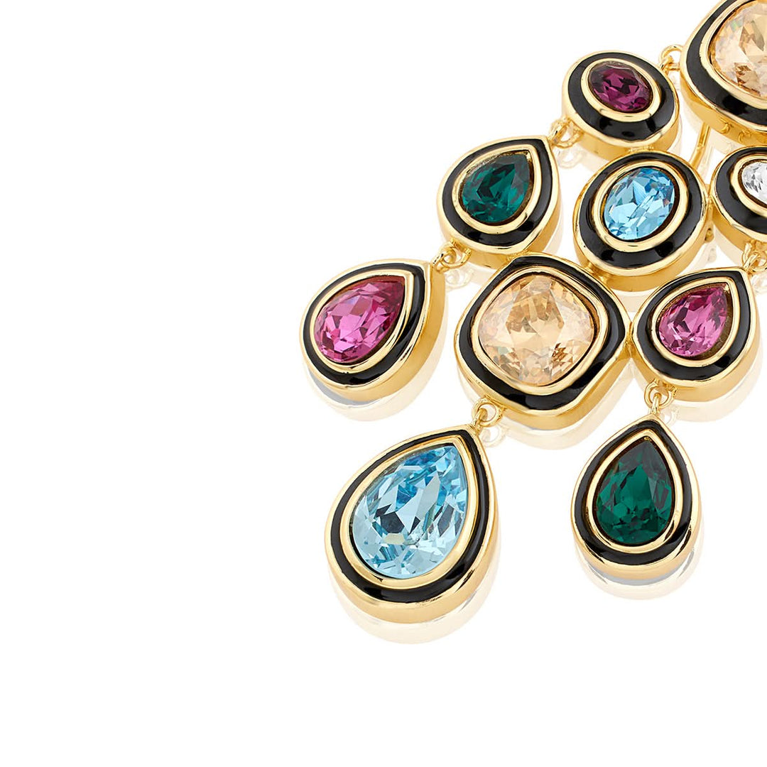 Seafoam Waterfall Earrings 