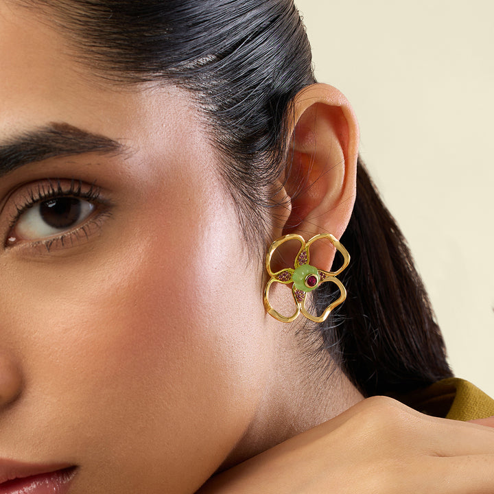 Botanic Blush Stud Earrings
