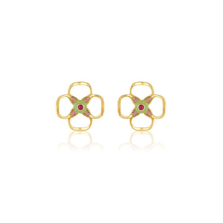 Botanic Blush Stud Earrings