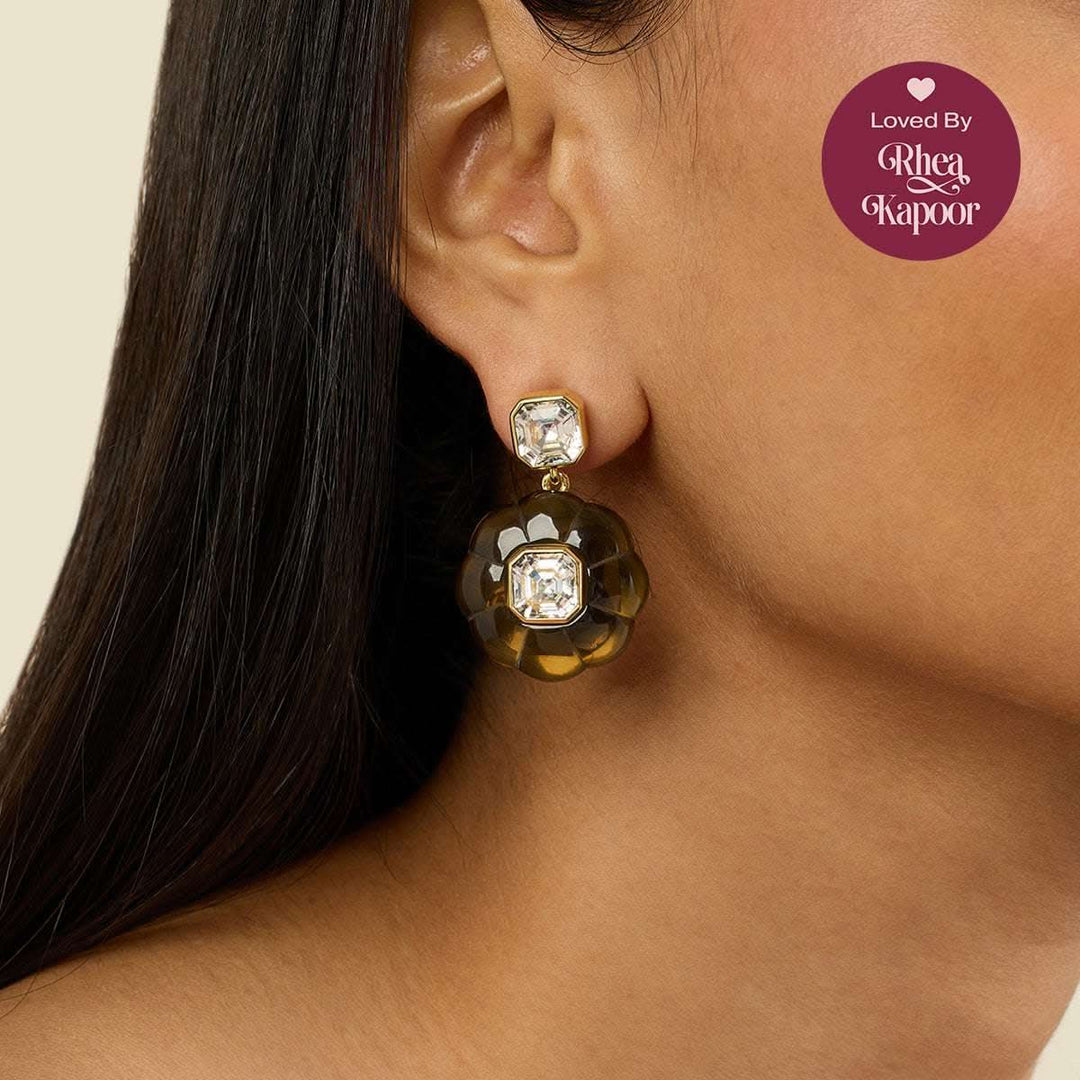 Buy Noir Garden Dangler Earrings Online1