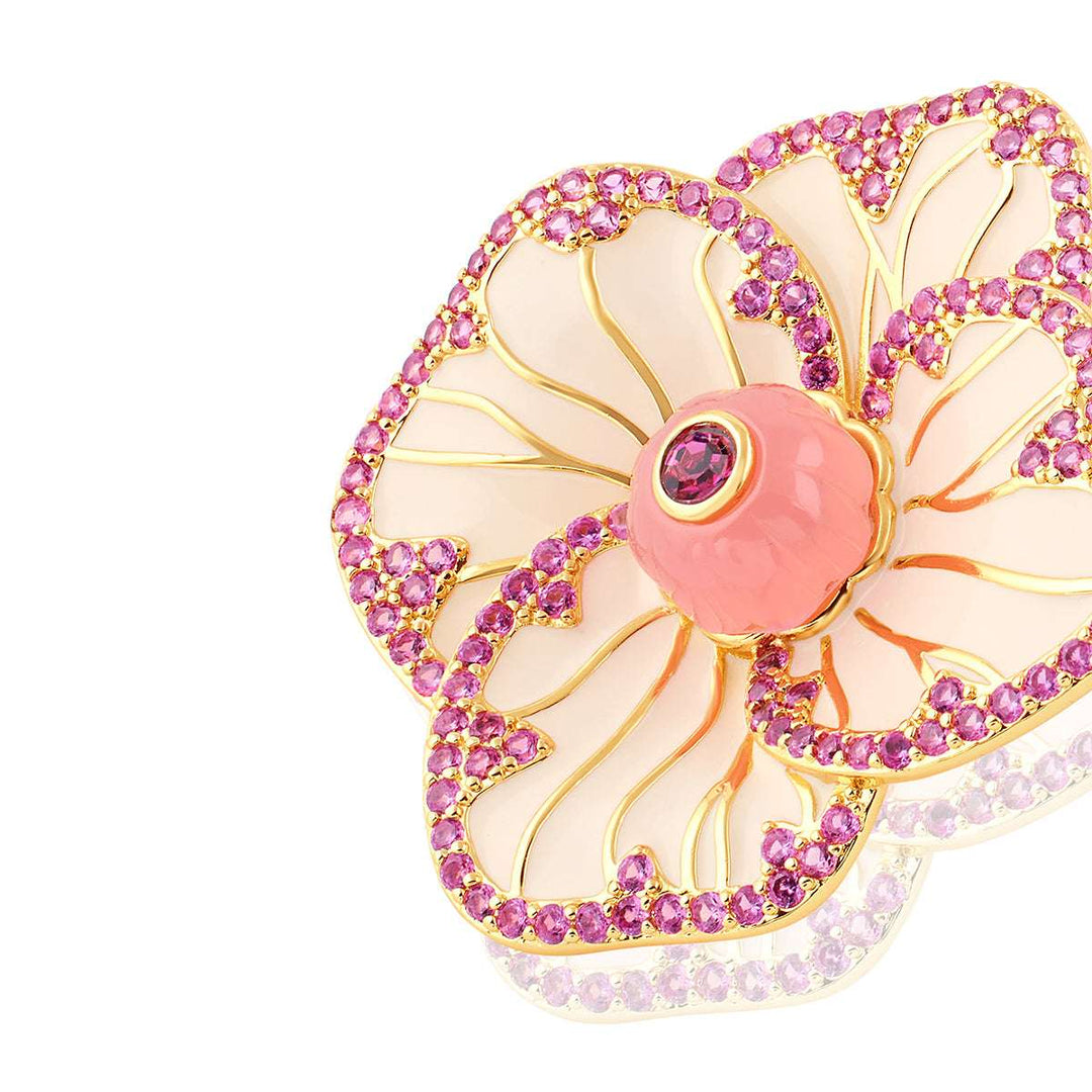 Rosé Frost Stud Earrings