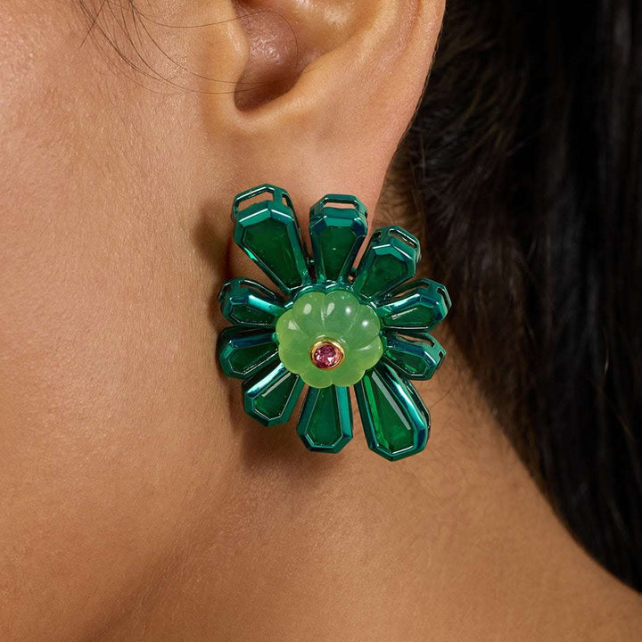 Garden Gleam Stud Earrings