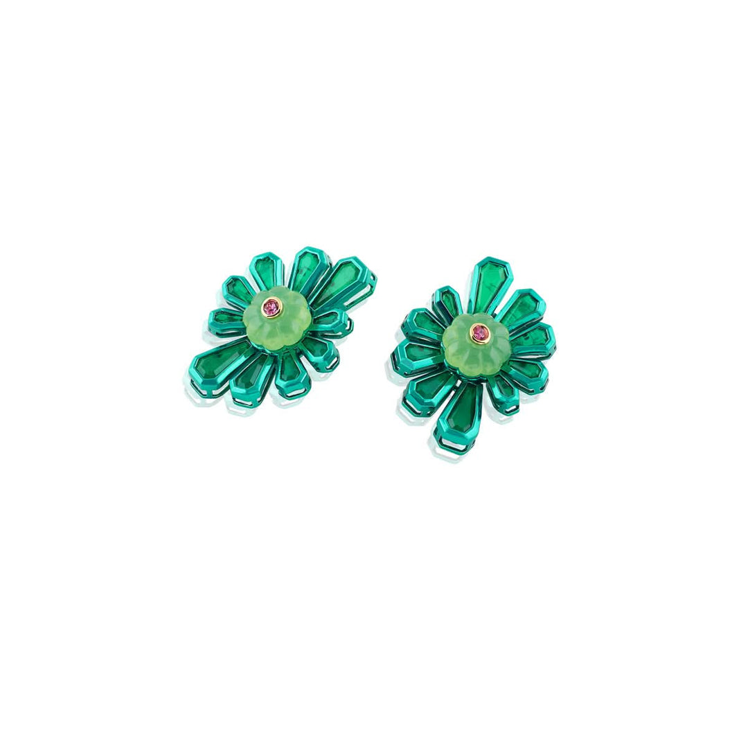 Garden Gleam Stud Earrings