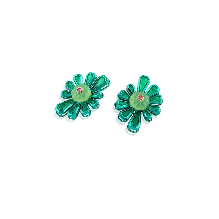 Garden Gleam Stud Earrings