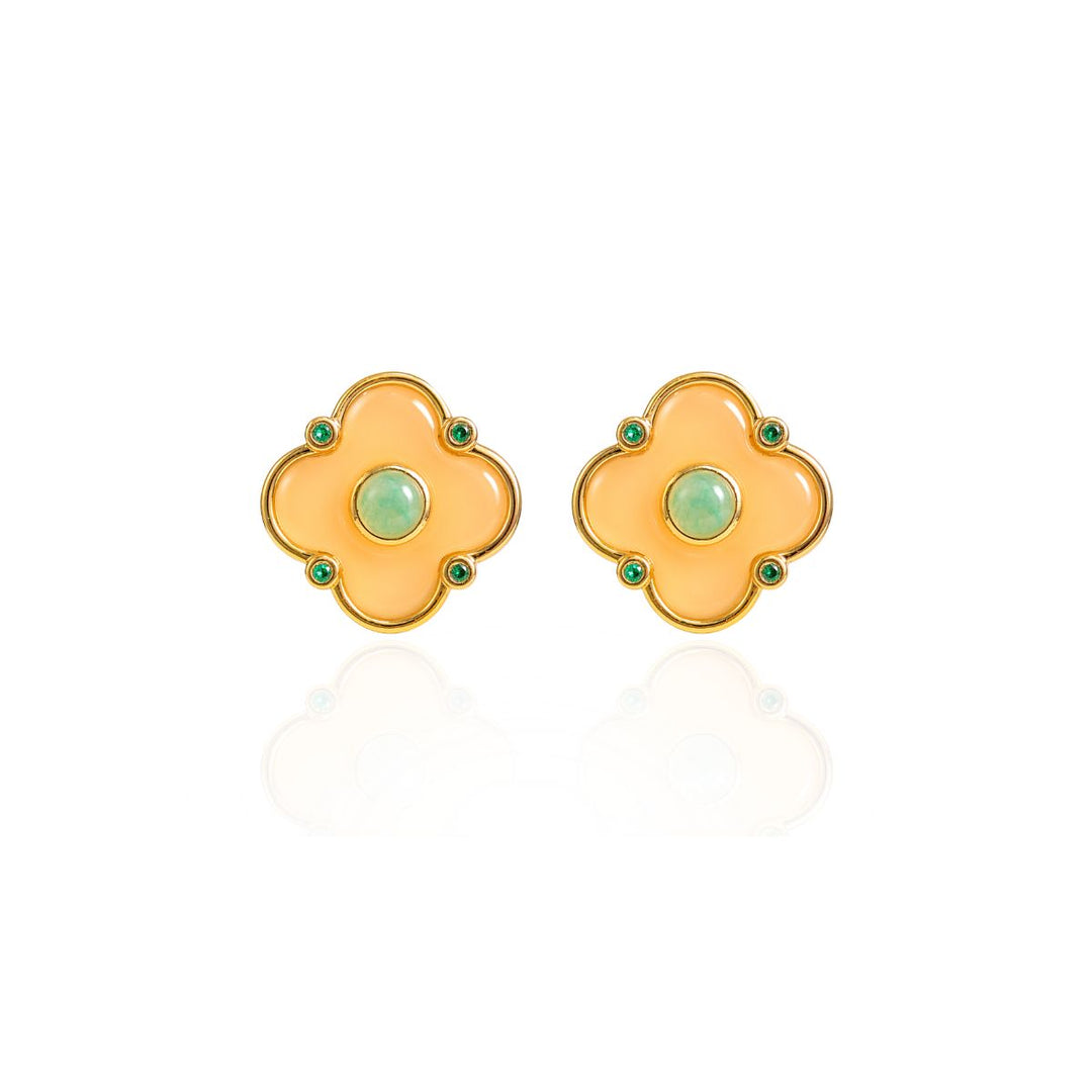 Lucky Bloom Studs