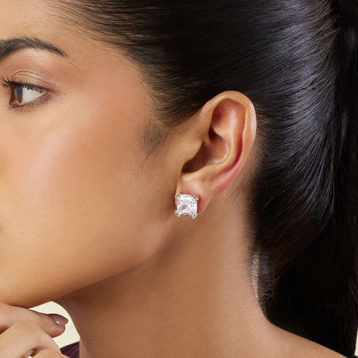 Elysian Radiance Square Studs