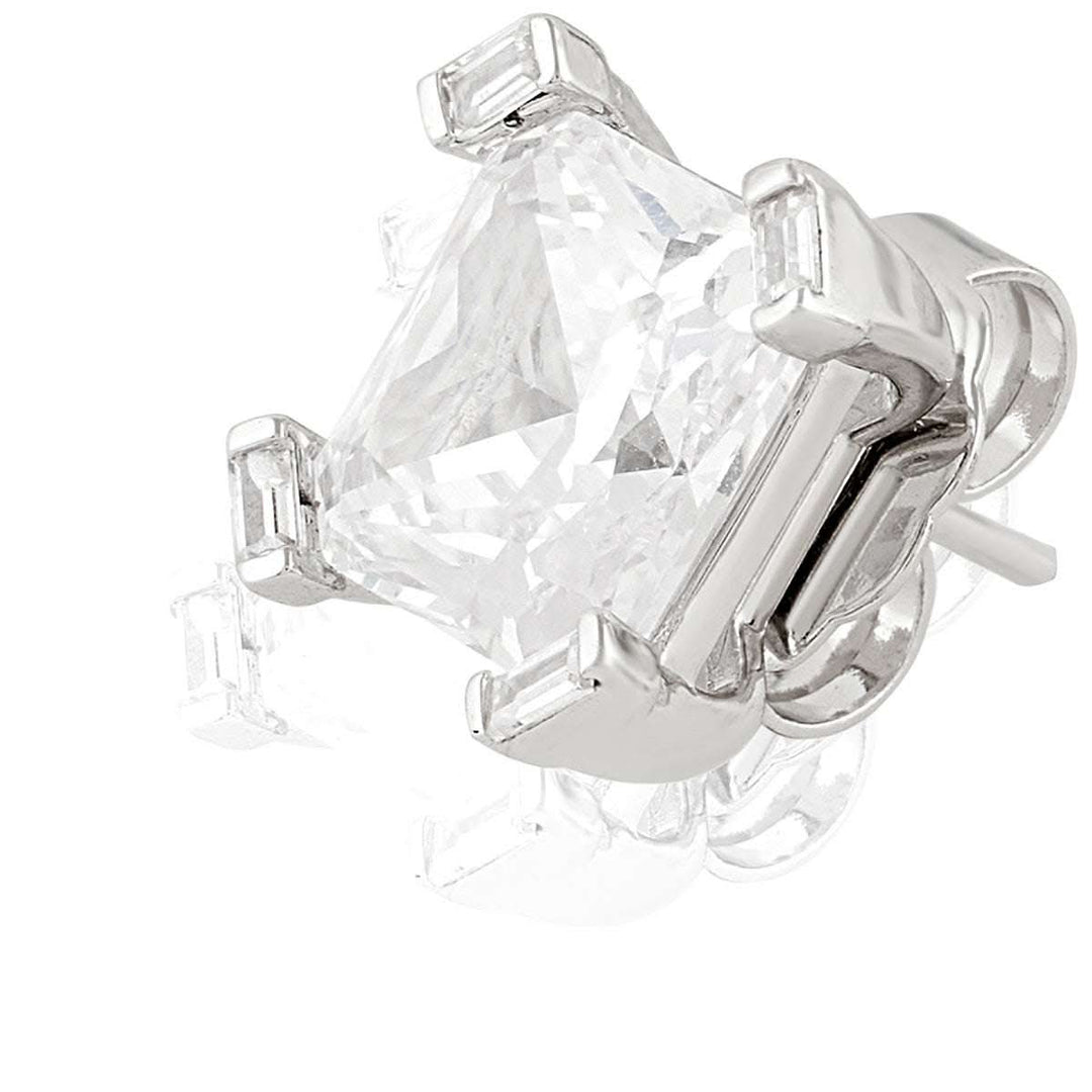 Elysian Radiance Square Studs