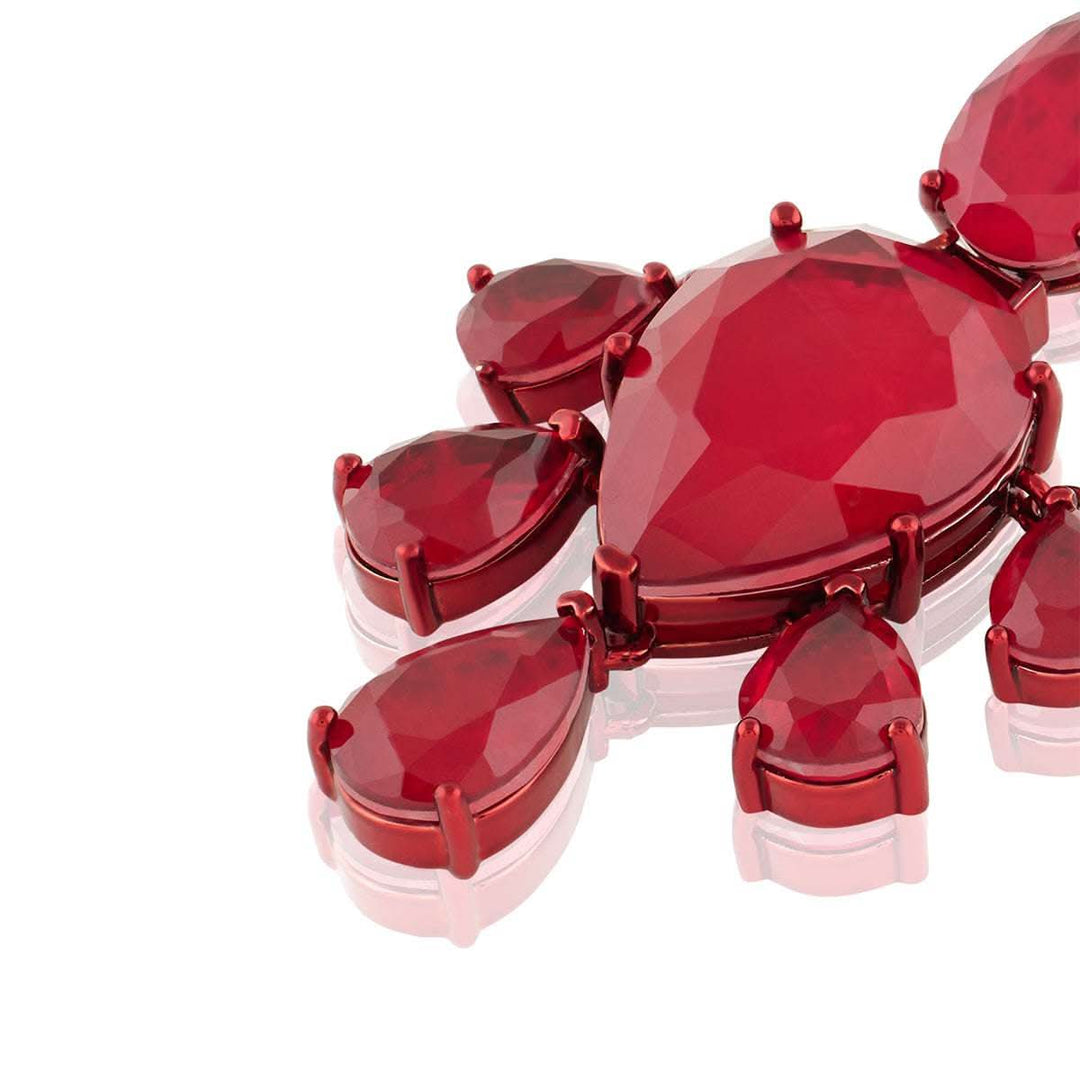 Crimson Luxe Dangler Earrings