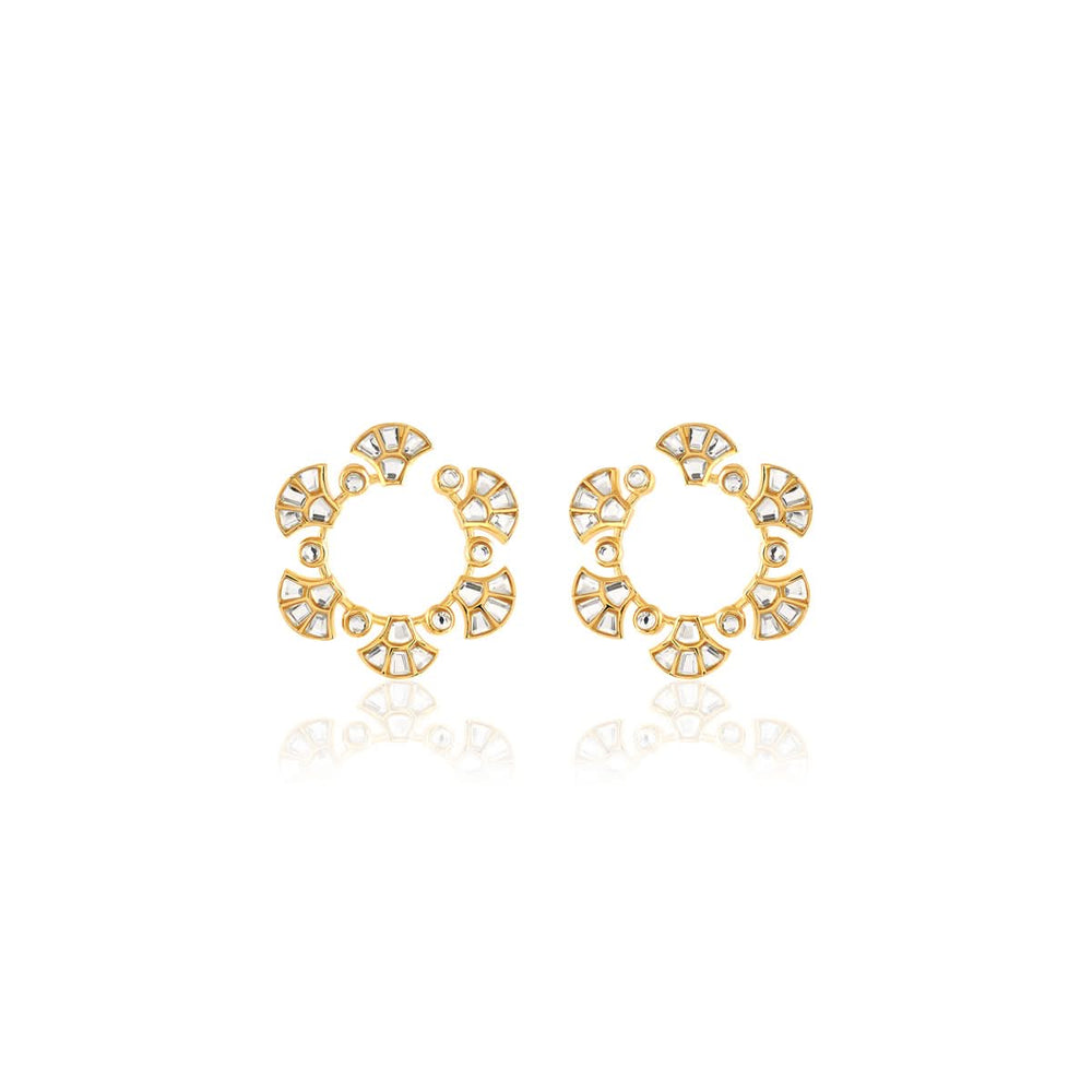 Capela Front Back Earrings