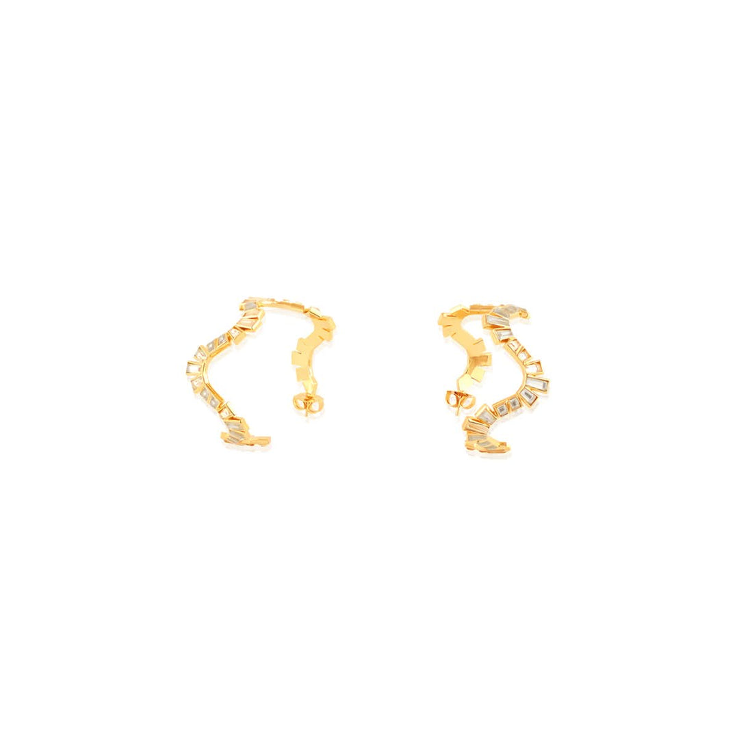 Divino Wavy Hoops