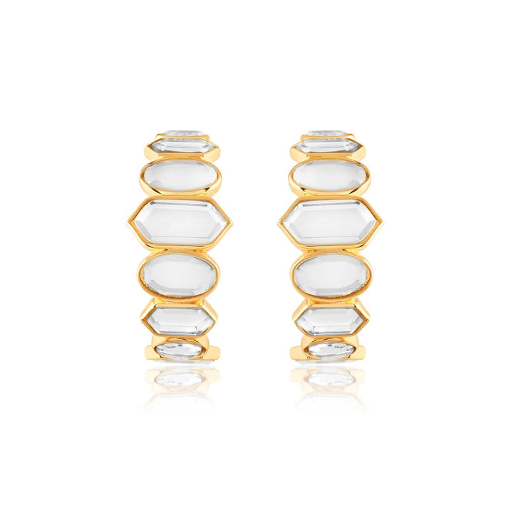 Mosaico Mirror Hoops