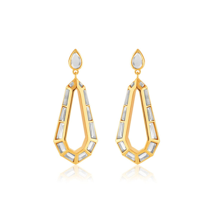 Arco Statement Drop Earrings