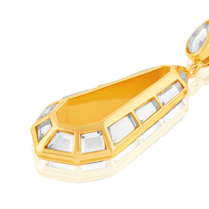 Arco Statement Drop Earrings