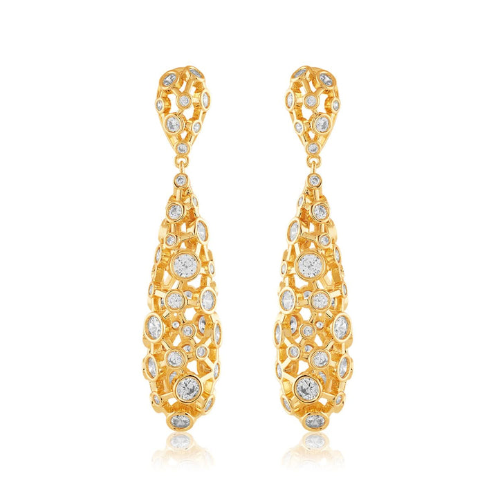 Espelho Long Drop Earrings