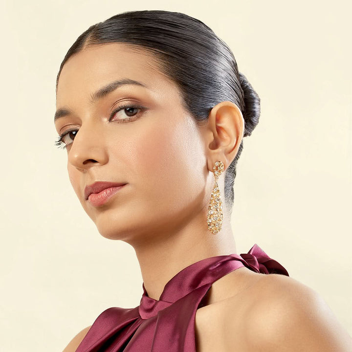 Espelho Long Drop Earrings