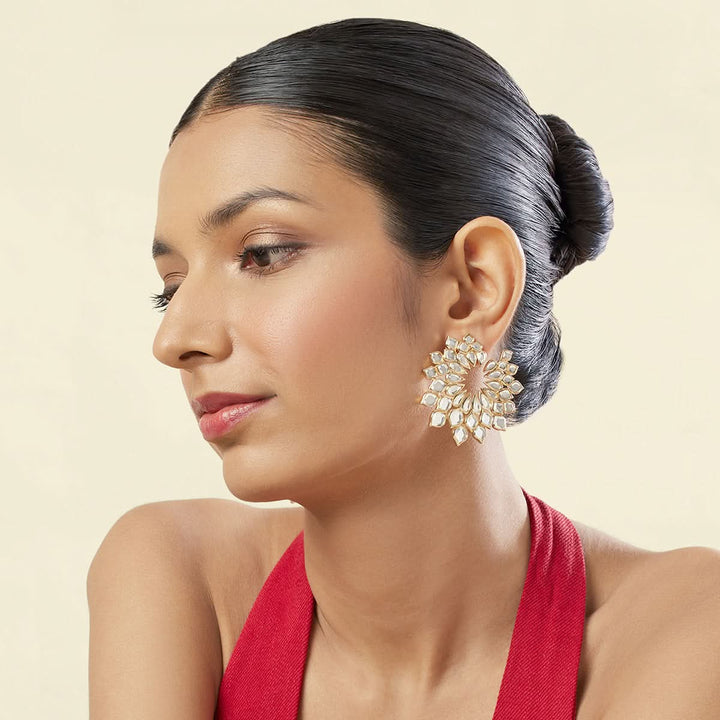 Linha Front Back Earrings
