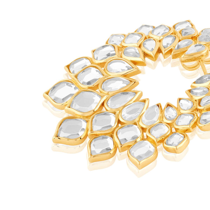 Linha Front Back Earrings