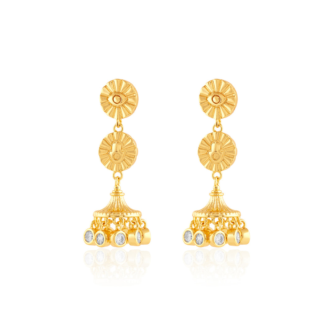Golden Hour Jhumkas