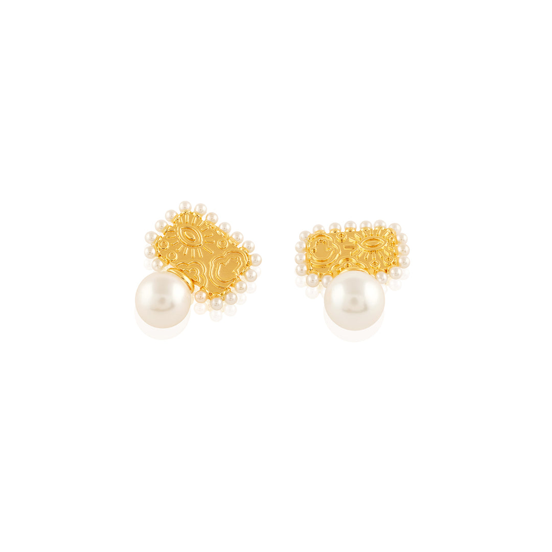 Zenya Pearl Drop Earrings