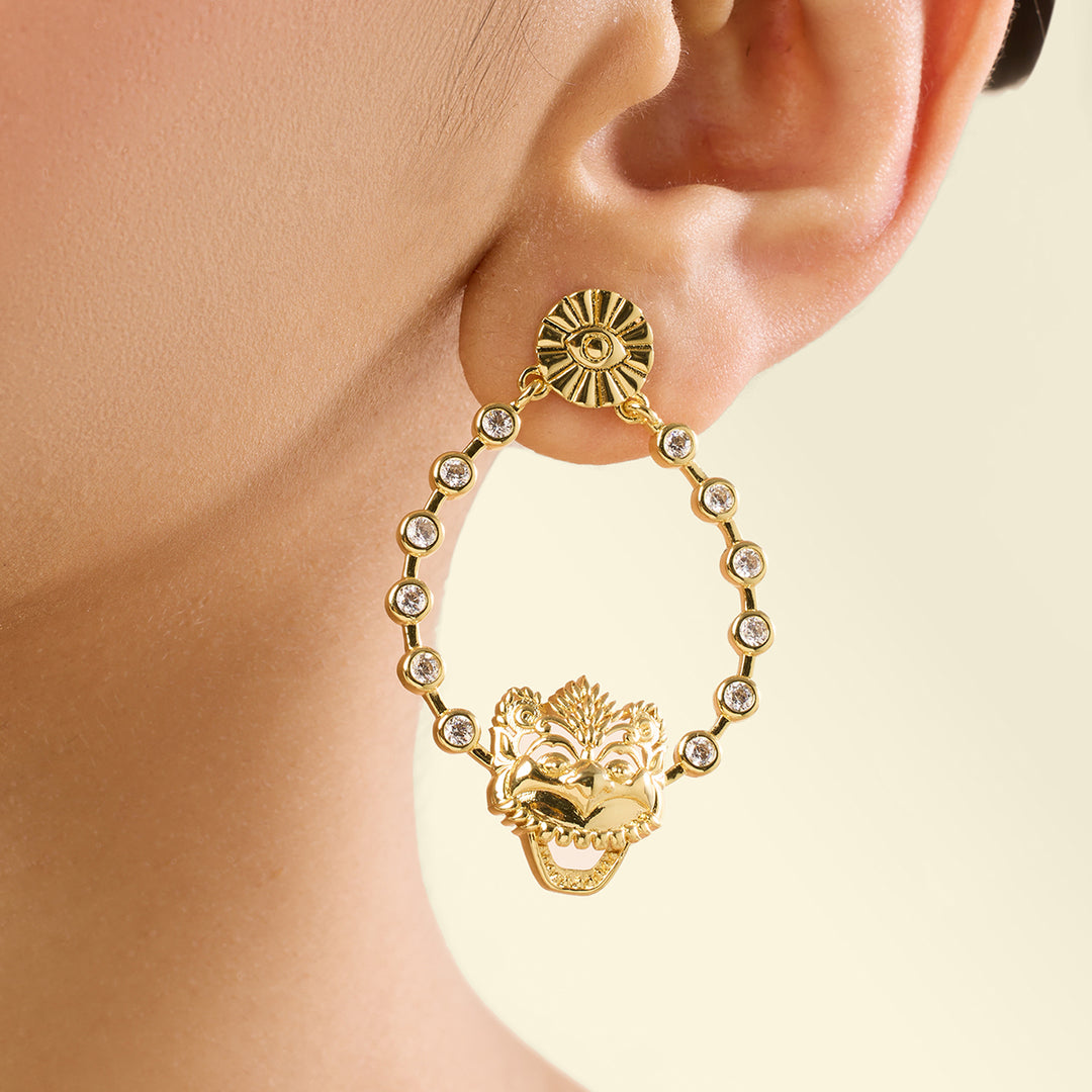 Yali Door Knocker Earrings