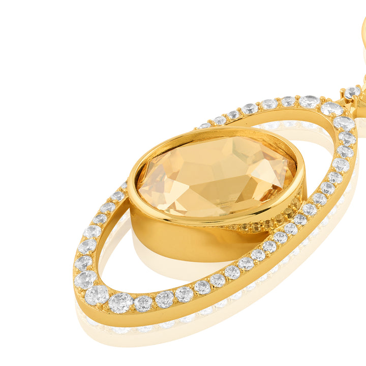 Cosmic Ember Dangler Earrings